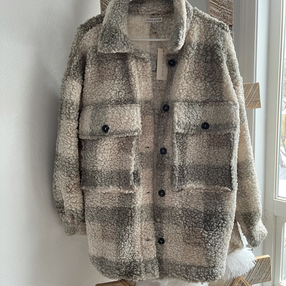 Sherpa Shacket